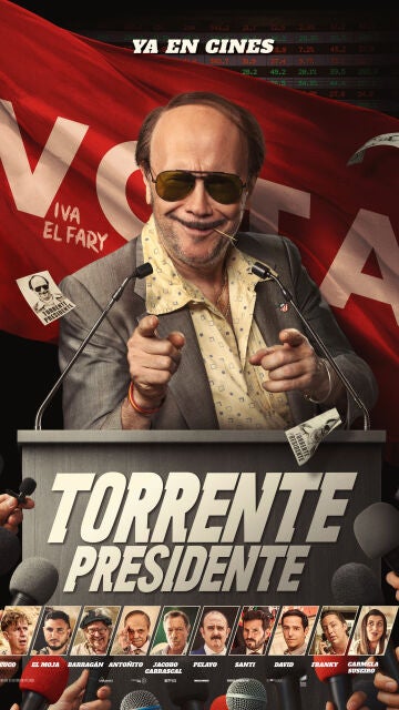 Cartel de 'Torrente Presidente'