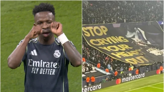 El motivo de la celebración de Vinicius ante el Manchester City El motivo de la celebración de Vinicius ante el Manchester City