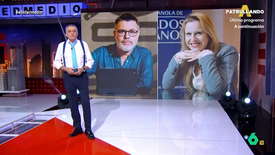 Wyoming, sobre la denuncia de Abogados Cristianos contra Héctor de Miguel: "Son unos verdaderos profesionales del acoso" El presentador de El Intermedio cuenta que la asociación ultra ha logrado que un tribunal de Valladolid abra juicio oral contra el cómico por un delito de acoso hacía Polonia Castellanos, presidenta de Abogados Cristianos.