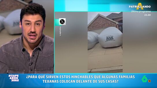 En Estados Unidos temen dos cosas: los desastres naturales y el precio de las p&oacute;lizas de seguros. Por ello, los norteamericanos han encontrado una curiosa forma de proteger su coche inspirada en los parques infantiles hinchables.