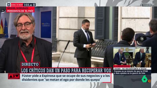 Miguel Gonz&aacute;lez, sobre Vox