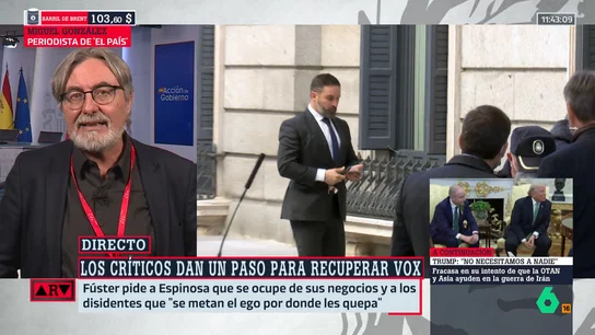 Miguel González, sobre Vox Miguel González, sobre Vox