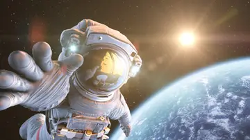 Astronauta en el espacio Astronauta en el espacio