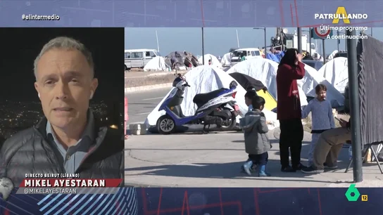 Mikel Ayestaran, de los desplazados en el sur de Líbano: "Independientemente de su religión, saben que no van a poder regresar" Mikel Ayestaran, de los desplazados en el sur de Líbano: "Independientemente de su religión, saben que no van a poder regresar"