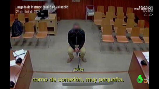 As&iacute; reacciona la hermana de Esther L&oacute;pez al ver el interrogatorio a &Oacute;scar por su muerte: "Venga, por favor"