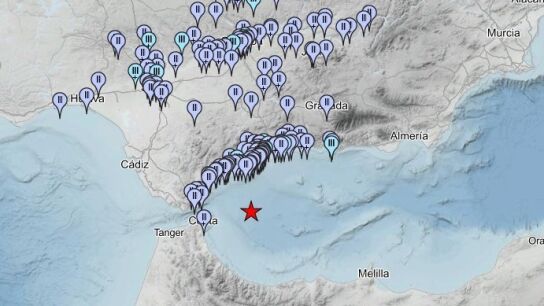Registran un terremoto de magnitud 4,4 con epicentro en el mar de Albor&aacute;n sentido en cinco provincias andaluzas