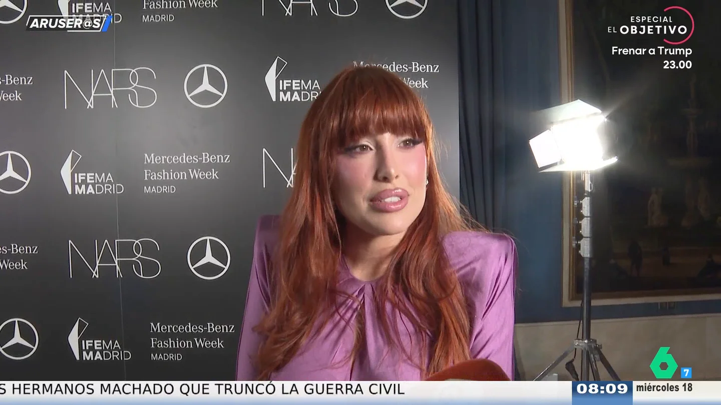 Ivana Rodríguez, tras probarse el anillo de pedida de Georgina: "Parece de mentira, pero es muy real y pesa" Ivana Rodríguez, tras probarse el anillo de pedida de Georgina: "Parece de mentira, pero es muy real y pesa"
