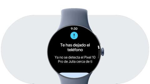 Google Pixel Wacth te avisa cuando te alejas del móvil