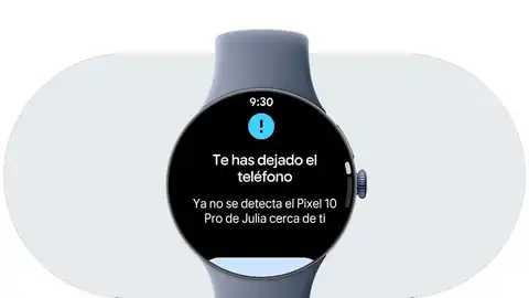 Google Pixel Wacth te avisa cuando te alejas del móvil Google Pixel Wacth te avisa cuando te alejas del móvil