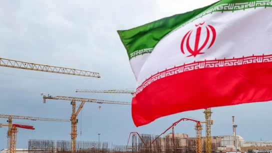 Vista de la central nuclear de Bushehr en la costa del Golfo Pérsico, en Bushehr, al suroeste de Irán Vista de la central nuclear de Bushehr en la costa del Golfo Pérsico, en Bushehr, al suroeste de Irán