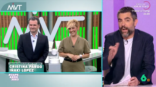 Iñaki López, tras la cagada de un pájaro a Almeida: "Se le levanta un mechón del impacto, igual es de Cóndor y no de paloma" El regidor madrileño ha sufrido un pequeño accidente mientras estaba en un acto público. Almeida estaba hablando frente a la prensa y le ha cagado una paloma en la cabeza.