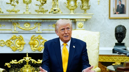 Donald Trump en el Despacho Oval Donald Trump en el Despacho Oval