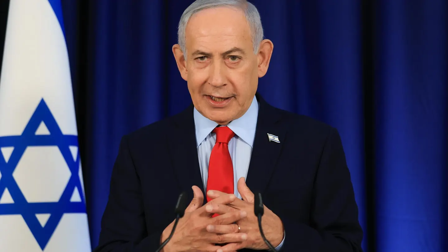 El primer ministro israelí, Benjamin Netanyahu, este jueves. El primer ministro israelí, Benjamin Netanyahu, este jueves.