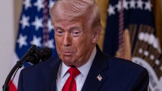 El presidente de Estados Unidos, Donald Trump, en la Casa Blanca.