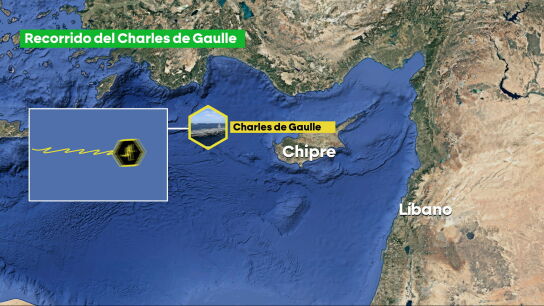 Portaaviones 'Charles de Gaulle'