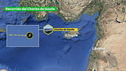 Portaaviones 'Charles de Gaulle'