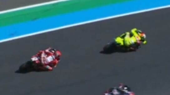 Fabio Di Giannantonio, Marc M&aacute;rquez y Jorge Mart&iacute;n 