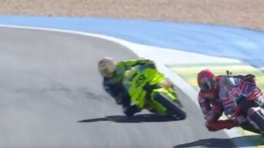 Marc M&aacute;rquez y Fabio Di Giannantonio 