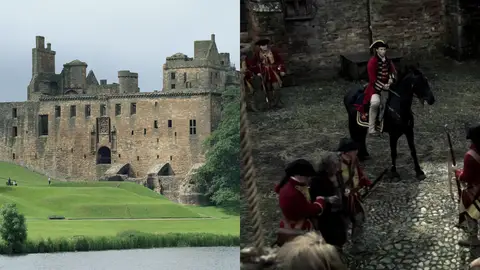 Palacio de Linlithgow, en Escocia, y la prisión de Wentworth, en Outlander Palacio de Linlithgow, en Escocia, y la prisión de Wentworth, en Outlander