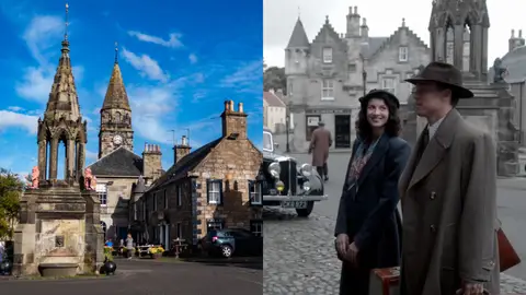 El pueblo de Falkland e Inverness en Outlander El pueblo de Falkland e Inverness en Outlander
