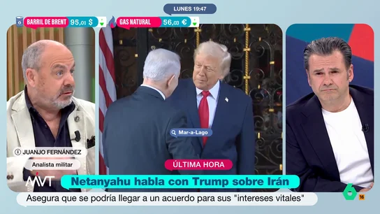 Juanjo Fernández señala que para Israel la guerra de Irán "es existencial": "No puede permitir que generen un programa nuclear" El analista militar señala que en este conflicto hay "dos guerras en una" debido a que hay "dos actores muy diferentes: Israel y Estados Unidos".