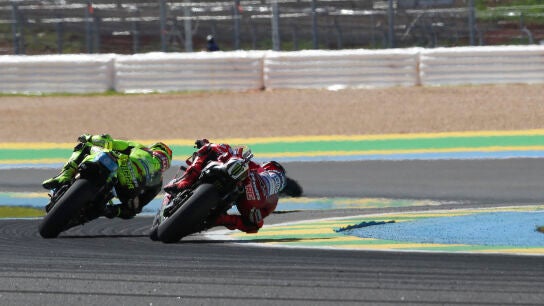 Fabio Di Giannantonio y Marc M&aacute;rquez