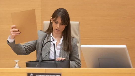 La exdirectora del Centro Residencial SAVIA Paiporta, Inés Talaya Armero, en la comisión de investigación de la DANA en el Congreso La exdirectora del Centro Residencial SAVIA Paiporta, Inés Talaya Armero, en la comisión de investigación de la DANA en el Congreso