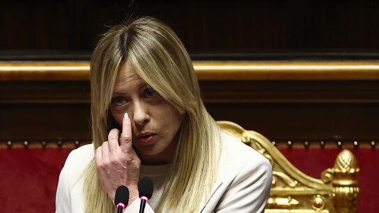 La primera ministra italiana, Giorgia Meloni.