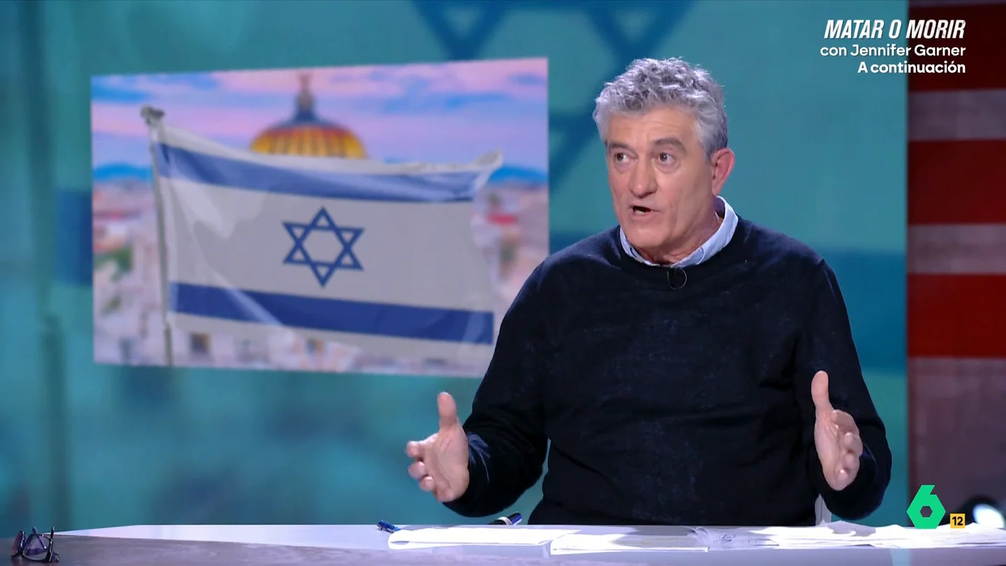 Guillermo Fesser afirma que Netanyahu "ha engañado a Trump": "Llevaba 40 años buscando un tonto y por fin lo he encontrado" Guillermo Fesser afirma que Netanyahu "ha engañado a Trump": "Llevaba 40 años buscando un tonto y por fin lo he encontrado"