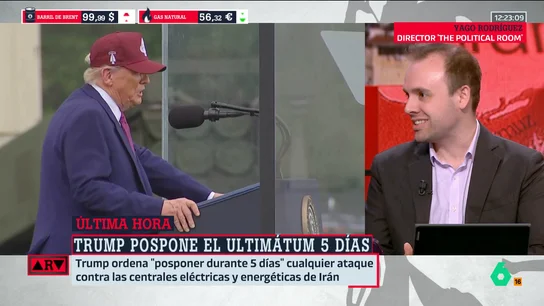 Yago Rodríguez ve poco probable una negociación real entre EEUU e Irán: "No parece creíble que haya conversaciones serias" Yago Rodríguez ve poco probable una negociación real entre EEUU e Irán: "No parece creíble que haya conversaciones serias"