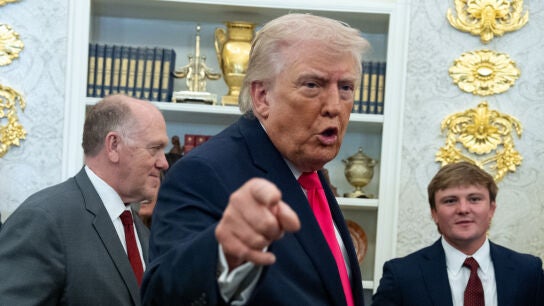 Donald Trump en la Casa Blanca