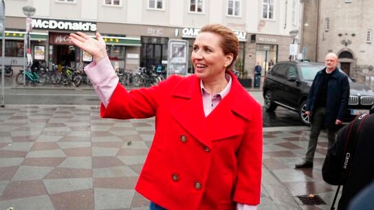 La primera ministra socialdem&oacute;crata, Mette Frederiksen