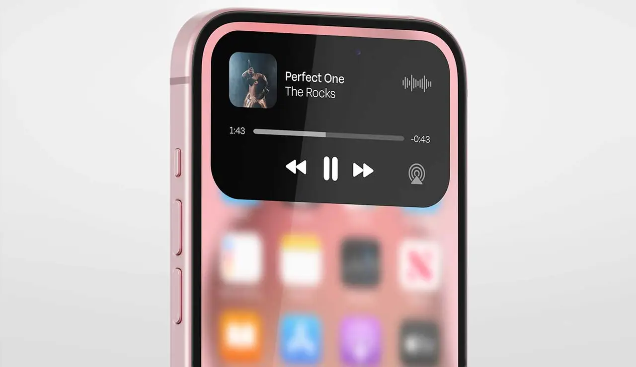 Spotify en un iPhone 15