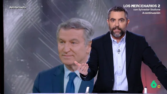 Dani Mateo, sobre la "clase magistral" de Feijóo sobre cine español: "Parece que tiene un pequeño cacao entre Almodóvar y Amenábar" Dani Mateo, sobre la "clase magistral" de Feijóo sobre cine español: "Parece que tiene un pequeño cacao entre Almodóvar y Amenábar"