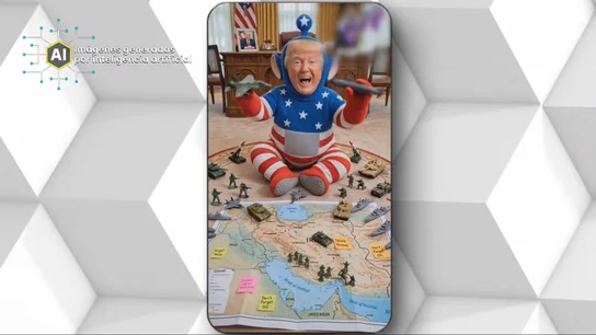 Han convertido a Donald Trump en un Teletubbie con IA Han convertido a Donald Trump en un Teletubbie con IA