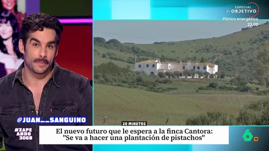 Juan Sanguino 'lamenta' el futuro de Cantora, la finca de Isabel Pantoja: "No respetan nada" Un francés de origen libanés ha adquirido la deuda que pesa sobre la mítica finca gaditana de la tonadillera. Esta ascendía a 1.200.000 euros. "Es el fin de una era para este país", ha destacado Sanguino.