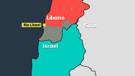 Las fronteras que Israel quiere imponer en L&iacute;bano: Netanyahu sue&ntilde;a con anexionarse el sur del pa&iacute;s y convertirlo en la nueva Gaza