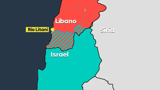 Las fronteras que Israel quiere imponer en Líbano: Netanyahu sueña con anexionarse el sur del país y convertirlo en la nueva Gaza Las fronteras que Israel quiere imponer en Líbano: Netanyahu sueña con anexionarse el sur del país y convertirlo en la nueva Gaza