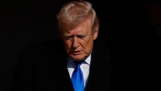 El presidente de Estados Unidos, Donald Trump. 