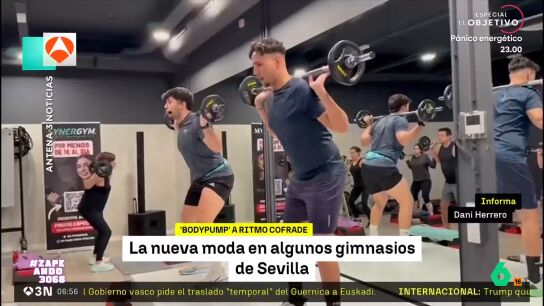 Dani Mateo analiza el 'Bodypump' a ritmo cofrade, la moda en Sevilla: "Pocos cuerpos hab&iacute;a tan fit como el de Jesucristo"