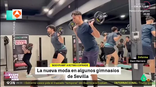 Dani Mateo analiza el 'Bodypump' a ritmo cofrade, la moda en Sevilla: "Pocos cuerpos había tan fit como el de Jesucristo" Dani Mateo analiza el 'Bodypump' a ritmo cofrade, la moda en Sevilla: "Pocos cuerpos había tan fit como el de Jesucristo"