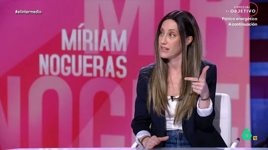 'Miriam Nogueras' irrumpe en El Intermedio para acabar con los bulos: "La brecha con el Gobierno está más abierta que nunca" Cristina Gallego se ha convertido en la portavoz de Junts per Catalunya en el Congreso de los Diputados. 'Nogueras' está harta de que se digan mentiras sobre su relación con el PSOE y Pedro Sánchez.