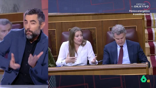 Dani Mateo, sobre la burla de Esther Muñoz a Sánchez: "El PP es el mejor con las películas, por sus gestos y por las que se montan" Dani Mateo, sobre la burla de Esther Muñoz a Sánchez: "El PP es el mejor con las películas, por sus gestos y por las que se montan"