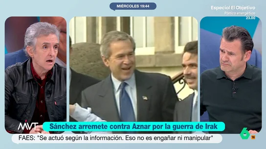 Ramoncín, tras defender Aznar la guerra de Irak: "A parte de soberbia, tiene un problema grave conciencia" Ramoncín, tras defender Aznar la guerra de Irak: "A parte de soberbia, tiene un problema grave conciencia"