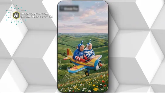 Imágenes generadas por IA con Trump como un Teletubbie Imágenes generadas por IA con Trump como un Teletubbie