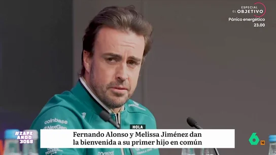 Fernando Alonso y Melissa Jiménez, padres de su primer hijo en común Fernando Alonso y Melissa Jiménez, padres de su primer hijo en común