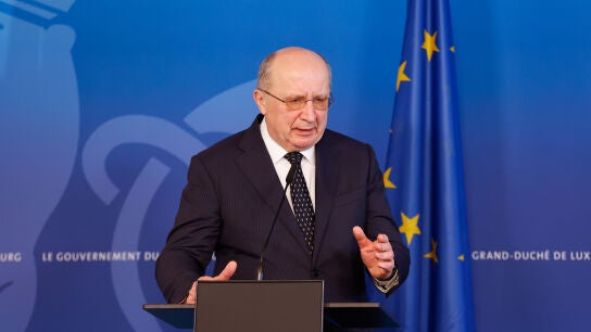 El comisario europeo de Defensa y Espacio, Andrius Kubilius, en una imagen de archivo. 