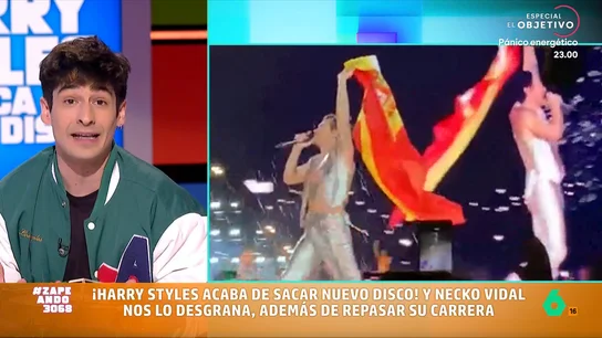 Necko Vidal sentencia el nuevo disco de Harry Styles: "Es una declaración estética, sonora y casi generacional" El artista ha lanzado 'Kiss All The Time. Disco, Occasionally' y el violinista no duda en deshacerse en elogios ante este nuevo trabajo del cantante y actor británico.