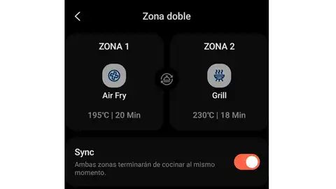 El ajuste en la app de VeSync El ajuste en la app de VeSync