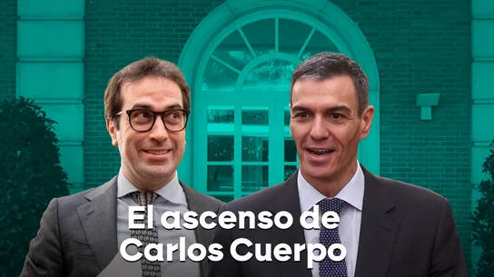 Carlos Cuerpo y Pedro Sánchez Carlos Cuerpo y Pedro Sánchez